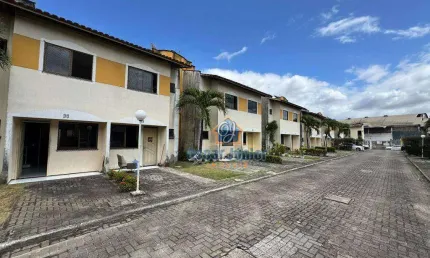 Casa dúplex com 3 quartos (2 suítes) + wc social para alugar, 60 m² por r$ 1.400/mês - messejana - fortaleza/ce