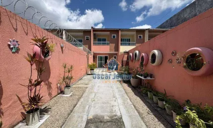 Casa dúplex com 3 quartos (2 suítes) + wc social à venda, 98 m² por r$ 330.000 - passaré - fortaleza/ce