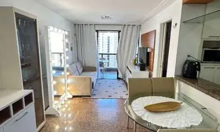Apartamento para venda com 56 metros quadrados com 2 quartos em Meireles - Fortaleza - CE