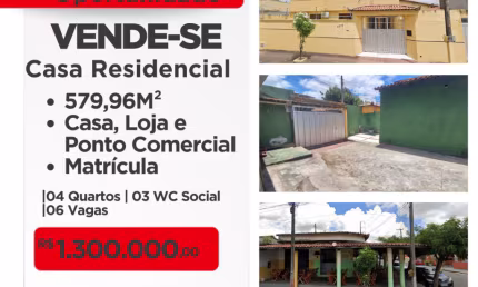 Casa com 9 quartos à venda na Rua Major Gerardo Mendes, 434, Aerolândia, Fortaleza