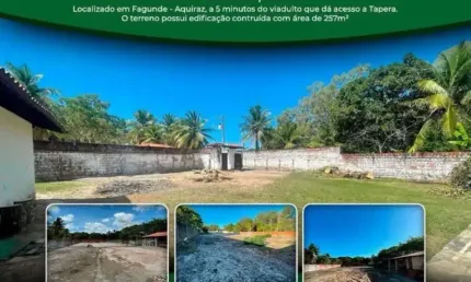Terreno à venda na Rua Principal, 453, Tapera, Aquiraz