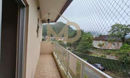 Apartamento para Venda em Teresópolis, Alto, 2 dormitórios, 1 suíte, 3 banheiros, 2 vagas