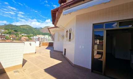 Cobertura para Venda em Teresópolis, Agriões, 5 dormitórios, 4 suítes, 6 banheiros, 2 vagas