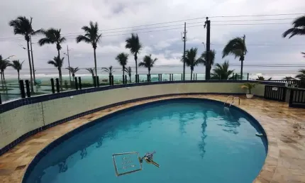 Apartamento frente para mar para Venda em Jardim Real Praia Grande-SP