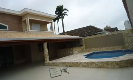 Casa alto padrão 5 suítes para venda em balneário flórida praia grande-sp
