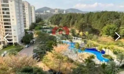 Apartamento para venda em santana de parnaíba, alphaville, 3 dormitórios, 2 suítes, 3 banheiros, 2 vagas