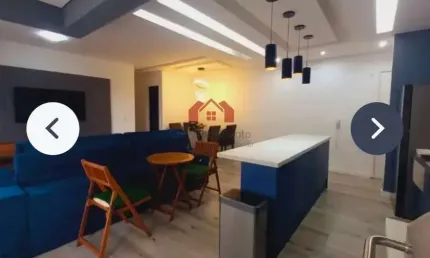 Apartamento para Locação em Barueri, Alphaville Empresarial, 2 dormitórios, 1 suíte, 1 banheiro, 1 vaga