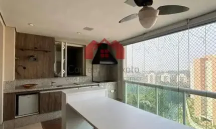 Apartamento para Locação em Santana de Parnaíba, Tamboré, 3 dormitórios, 3 suítes, 4 banheiros, 3 vagas