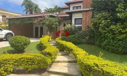 Casa em Condomínio para Locação em Santana de Parnaíba, Morada dos Pinheiros (Aldeia da Serra), 4 dormitórios, 3 suítes, 6 banheiros, 6 vagas