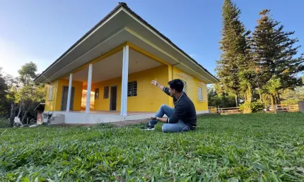 Sítio com casa  taquara 2km do asfalto escriturado localização apenas 2 km do asfalto na parada 111 da rs 020 taquara rs