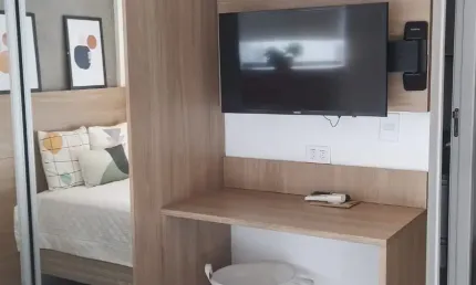 São 2 studios com 22m²  cada mobiliados e decorados já rentabilizando na vila mariana