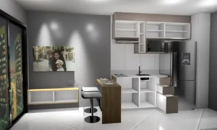 Studio exclusivo à venda em pinheiros - 37m² com varanda!