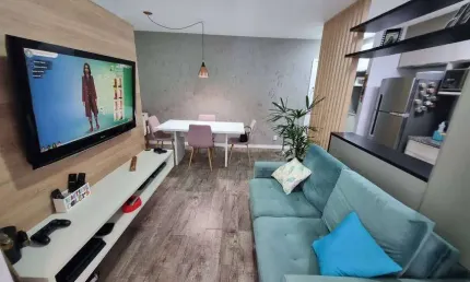 OPORTUNIDADE!!! VENDO LINDO APARTAMENTO, 57M², 2 DORMS,SENDO 1 SUÍTE, VARANDA, 1 VAGA
