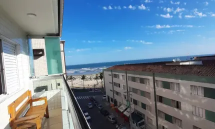 VENDO LINDO APARTAMENTO VISTA PARA O MAR, 2 DORMS, 2 VAGAS - VILA TUPI- PRAIA GRANDE - SP