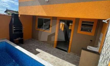 Sobrado para venda, 2 dormitórios, 59m² por R$ 319.000,00 - Itanhaém  - SO3732