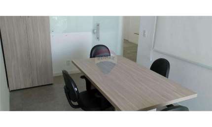 Excelente conjunto Comercia Plug And Play  130 m Mobiliado com 2 vagas!