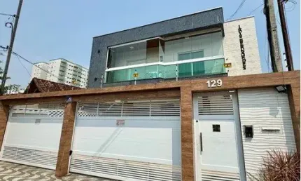Casa de Condomínio-Para venda-129 Rua Francisco Pereira Coutinho, Aviação, Aviação, Praia Grande, São Paulo