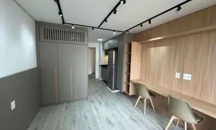 Studio na vila olímpia 25m² moderno, mobiliado e novo!