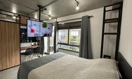 Flat com 1 quarto para alugar na Rua Natingui, 930, Vila Madalena, São Paulo