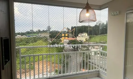 Apartamento para venda em arujá, jordanópolis, 3 dormitórios, 1 suíte, 1 banheiro, 2 vagas