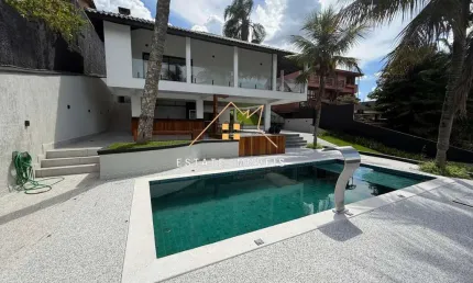 Casa em condomínio para locação em arujá, arujázinho i, ii e iii, 3 dormitórios, 3 suítes, 2 banheiros, 7 vagas