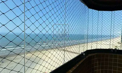APARTAMENTO COM 3 QUARTOS FRENTE AO MAR NA PRAIA GRANDE