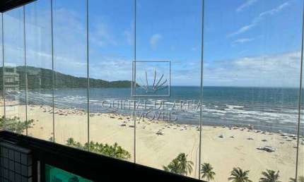 APARTAMENTO FRENTE AO MAR COM 3 QUARTOS NO BOQUEIRAO PRAIA GRANDE