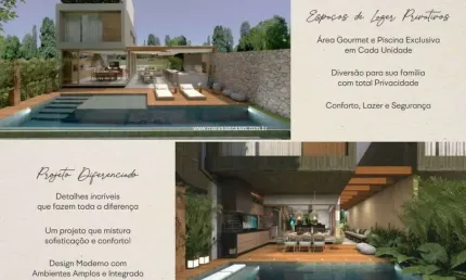 Lançamento em Maresias - 150 mts da praia - Piscina privativa e Roof Top