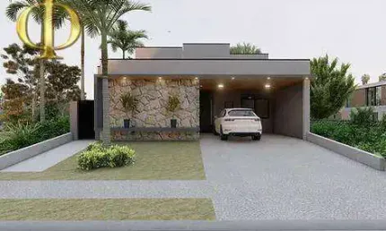 Casa com 3 dormitórios à venda, 210 m² por R$ 1.490.000,00 - Condomínio Royal Garden - Paulínia/SP