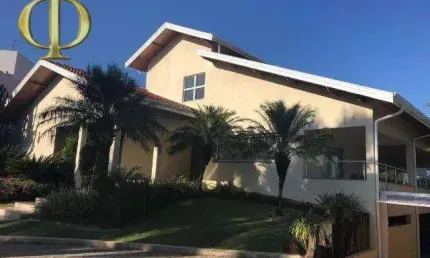 Casa com 4 dormitórios à venda, 460 m² por r$ 2.650.000,00 - residencial alemac - paulínia/sp
