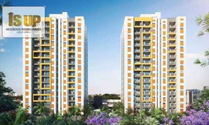 Apartamento com 2 dormitórios à venda, 60 m² por R$ 440.000,00 - Città Di Modena - Paulínia/SP