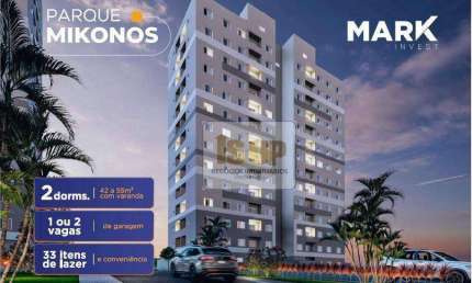 Apartamento com 2 dormitórios na planta - Financiamento MCMV