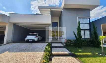 Casa com 4 dormitórios à venda, 250 m² por R$ 1.700.000 - Condomínio Athenas - Paulínia/SP