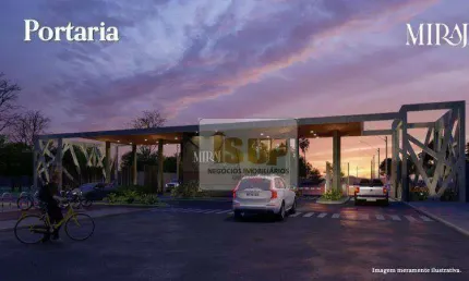 Terreno à venda, 281 m² por r$ 275.000 - miraj paulínia - paulínia/sp