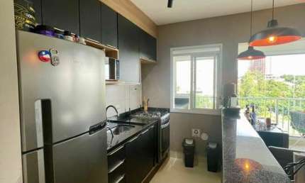 Apartamento em Alphaville a venda totalmente mobiliado em condomínio com lazer completo