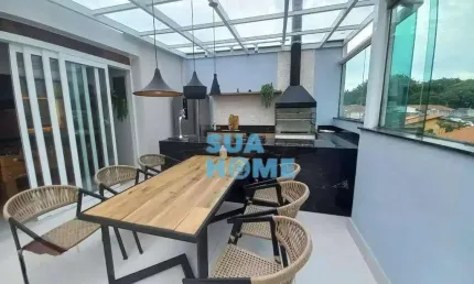Cobertura com 3 dormitórios à venda, 202 m² por R$ 1.299.900,00 - Vila Caminho do Mar - São Bernardo do Campo/SP