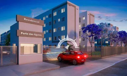 PORTO NOBRE vende apartamento PORTO DAS ÁGUIAS, de 2 dormitórios, com área privativa, na Restinga, Zona Sul.