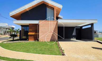Casa em condomínio fechado com 3 quartos à venda na Avenida Antônio Borella, Quadra 13, 10261, Jardim São Domingos, Marília
