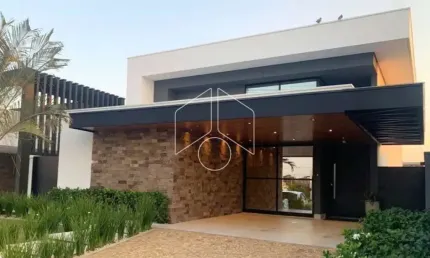 Casa em condomínio fechado com 3 quartos à venda na Alameda Barcelona, Quadra 13, 20761, Jardim São Domingos, Marília