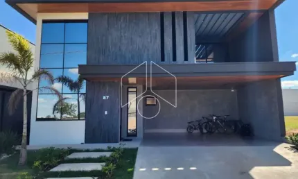 Casa em condomínio fechado com 4 quartos à venda na Avenida Das Esmeraldas, Quadra F, 500072, Jardim Tangará, Marília