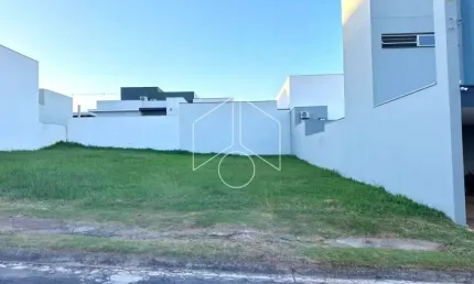 Terreno em condomínio fechado à venda na Rua Dolores Guerreiro De Oliveira, Quadra O, 30693, Parque das Esmeraldas II, Marília
