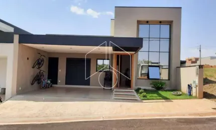 Casa em condomínio fechado com 3 quartos à venda na Rua Maria Regina Luiz Más, 5085, Residencial Villa Flora Aquarius, Marília