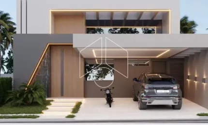 Casa em condomínio fechado com 3 quartos à venda na Avenida João Procópio Da Silva, Quadra C, 80070, Jardim Esmeralda, Marília