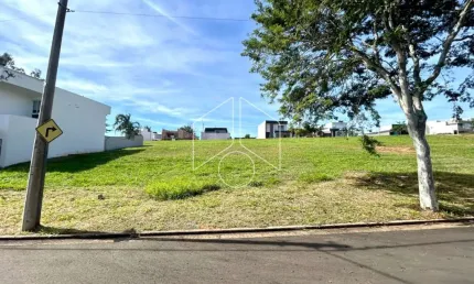 Terreno em condomínio fechado à venda na Avenida Brigadeiro Eduardo Gomes, 407153, Residencial Vale Verde, Marília