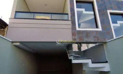 Sobrado com 2 dormitórios à venda, 133 m² por R$ 745.000,00 - Parque das Nações - Santo André/SP