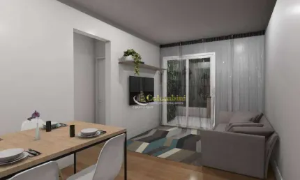 Apartamento com 2 dormitórios à venda, 64 m² por r$ 750.000,00 - campestre - santo andré/sp