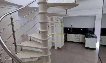 Cobertura com 2 dormitórios à venda, 83 m² por R$ 539.000,00 - Casa Branca - Santo André/SP
