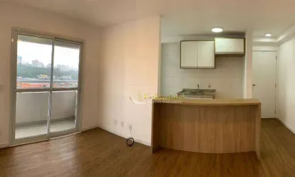 Apartamento em andar alto com 2 dormitórios e vista panorâmica à venda, 47 m² por r$ 295.000 - vila sacadura cabral - santo andré/sp