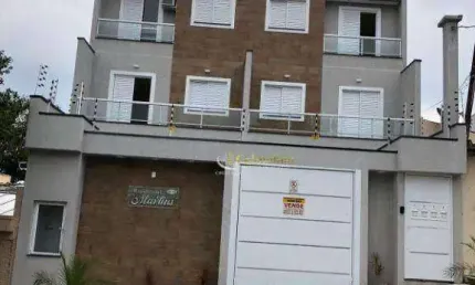 Apartamento com 2 dormitórios à venda, 56 m² por R$ 405.000,00 - Vila Scarpelli - Santo André/SP
