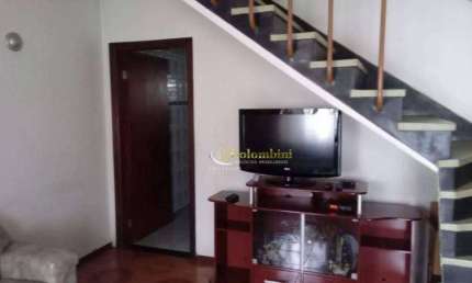 Sobrado com 2 dormitórios à venda, 112 m² por R$ 410.000,00 - Osvaldo Cruz - São Caetano do Sul/SP